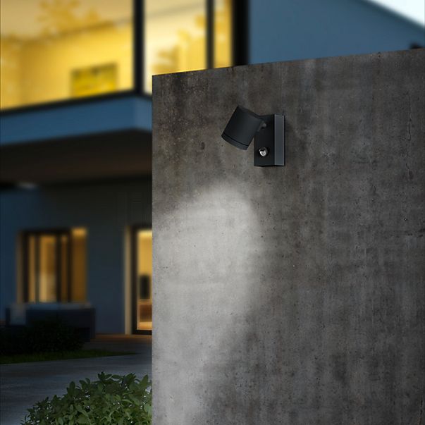 Helestra Part Wall Light LED with Motion Detector graphite , discontinued product