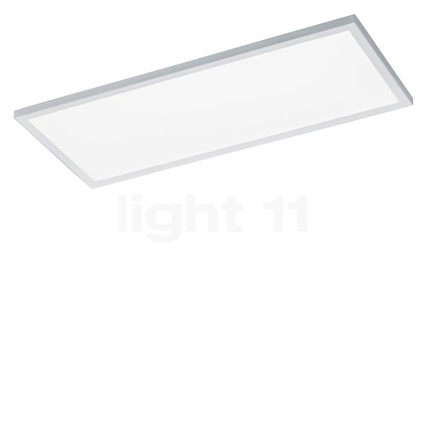 Helestra Rack, lámpara de techo LED blanco mate - rectangular