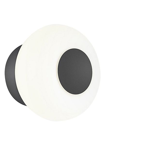 Helestra Sapo, lámpara de pared LED negro mate