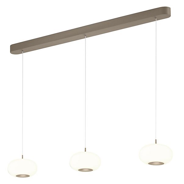 Helestra Sapo, lámpara de suspensión LED 3 focos