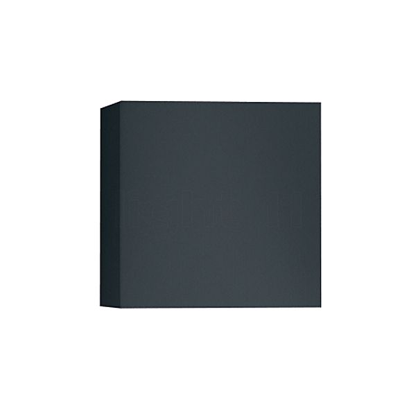Helestra Siri Væglampe LED sort mat - kubus - 15 cm
