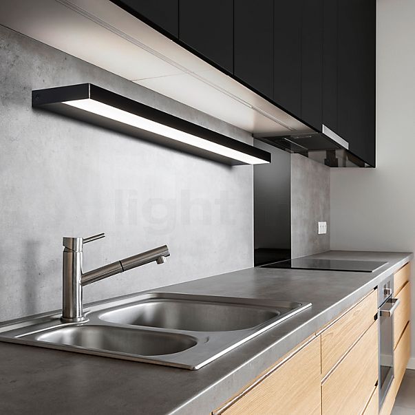 Helestra Slate Applique LED 120 cm - noir