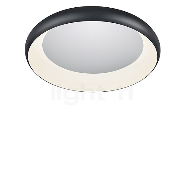 Helestra Tyra Plafond-/Wandlamp LED zwart/verspiegeld