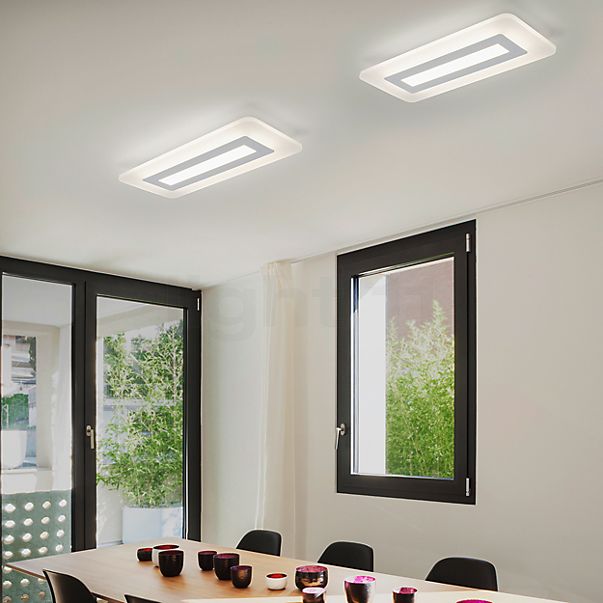Helestra Wes Lampada da soffitto LED bianco - 32,5 x 32,5 cm