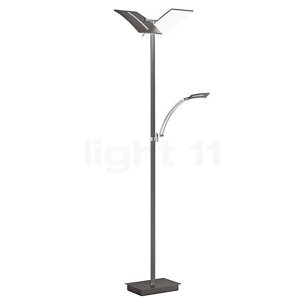 Hell Dual Floor Lamp LED bronze - with reading light