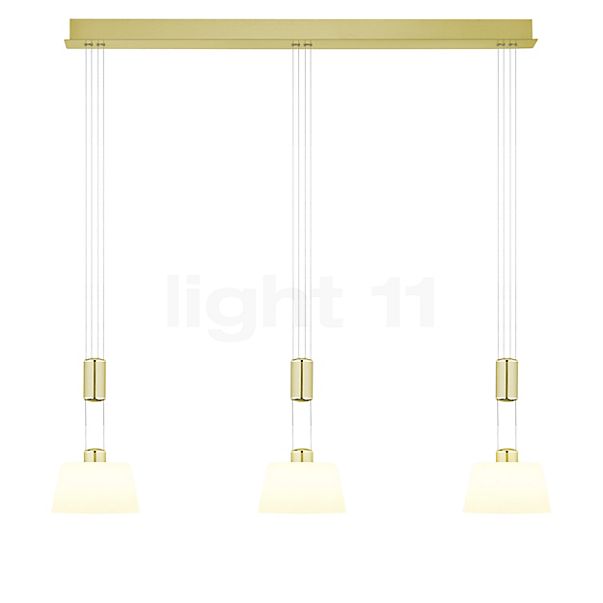 Hell Elegance, lámpara de suspensión LED 3 focos