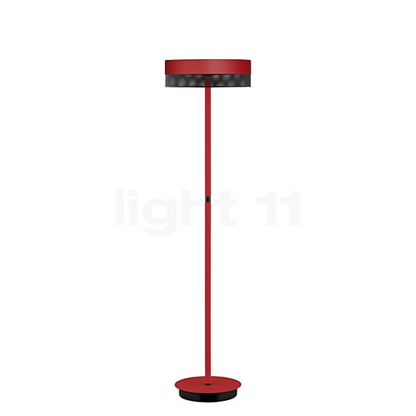 Hell Mesh, lámpara de pie LED rojo - 120 cm