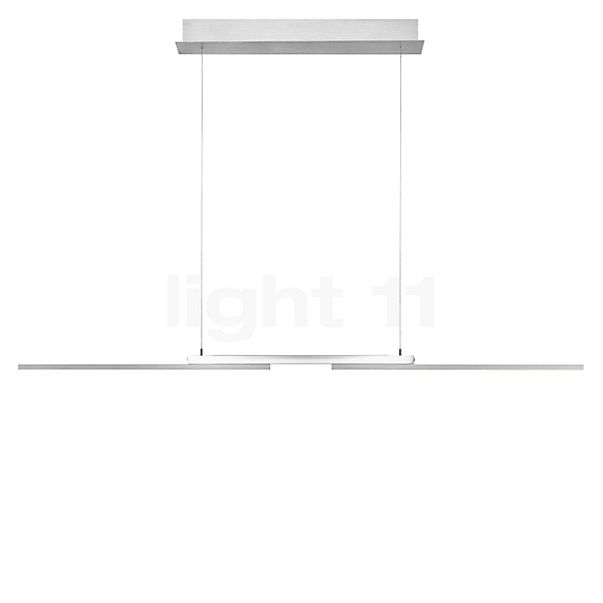 Hell More Hanglamp LED nikkel mat - 130 cm