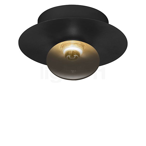 Hell Nugget Plafond-/Wandlamp zwart - 30 cm