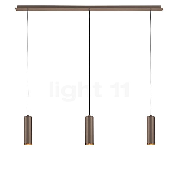 Hell Polo Pendant Light 3 lamps taupe