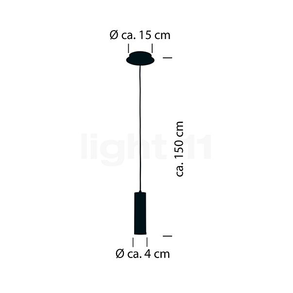 Hell Polo Pendant Light black sketch