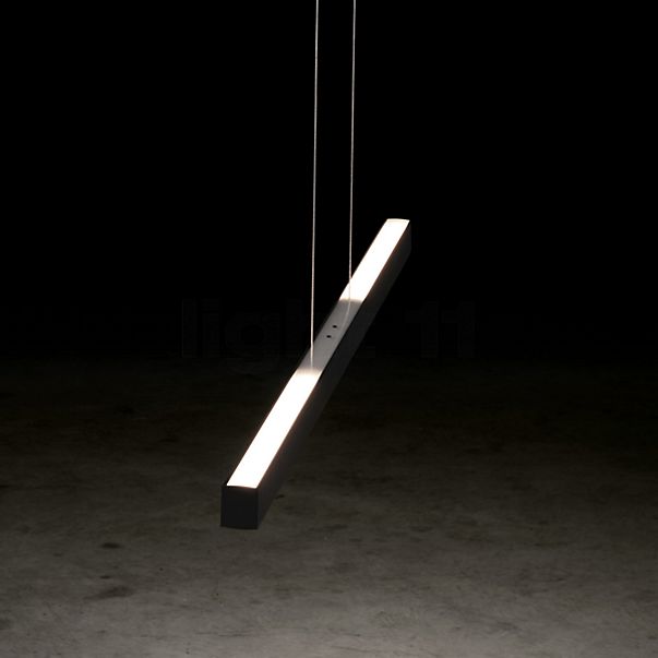 Holtkötter Xena Pendant Light LED silver - 160 cm