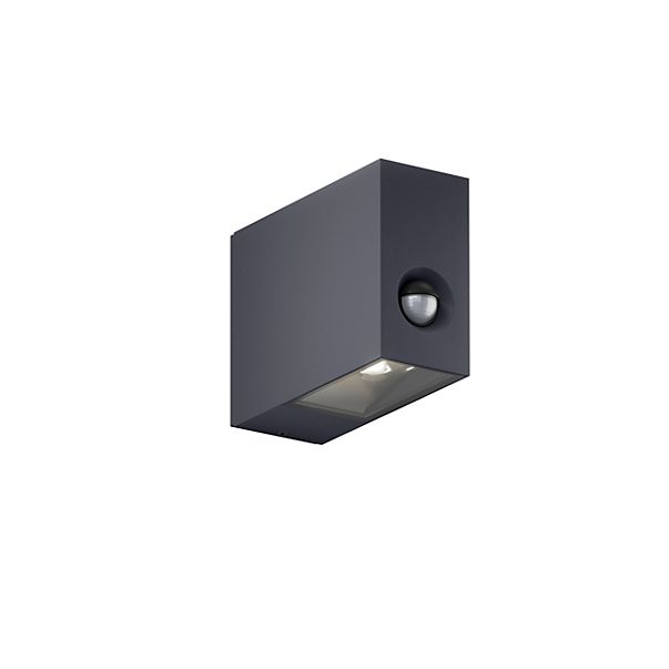 IP44.DE Eye Control, lámpara de pared LED antracita
