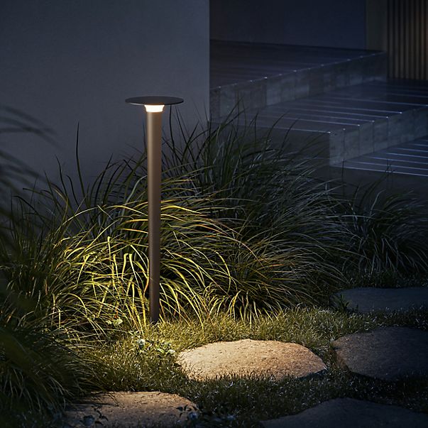 IP44.DE Lix Spike Connect Bollard Light LED brown