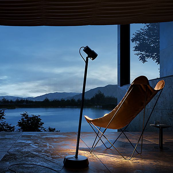 IP44.DE Piek Lettura Connect Floor Lamp LED anthracite