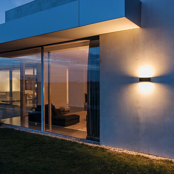  Slat Lampada da parete/soffitto LED antracite