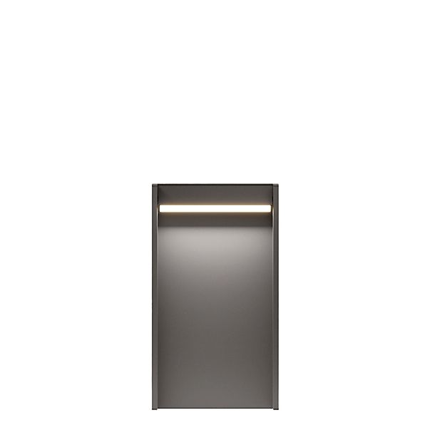 IP44.DE Slat,luz de pedestal LED marrón