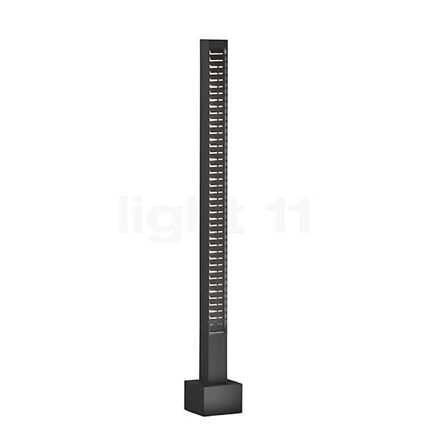 IP44.de Lin Paletto luminoso LED nero - con piede - senza spina