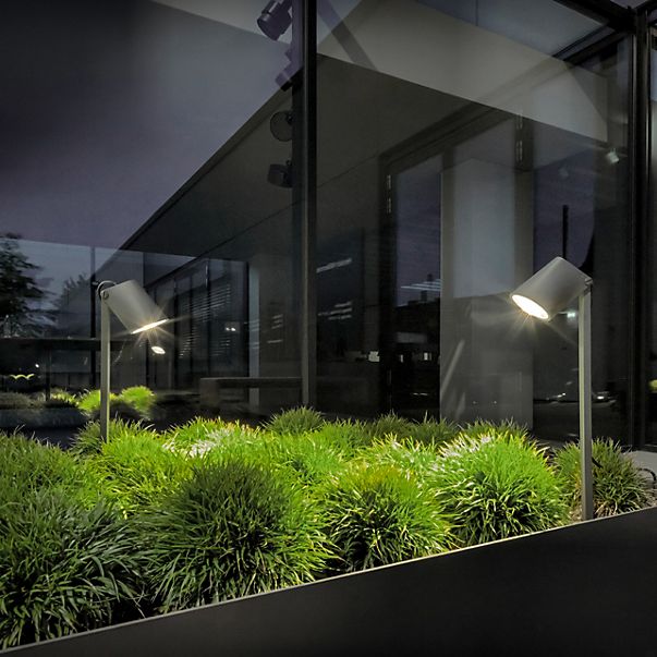 IP44.de Stic F Connect Spotlight LED with Ground Spike anthracite - 30 cm