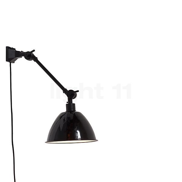 It's about RoMi Amsterdam Wandlamp lampenkap metaal - zwart - reikwijdte 60 cm