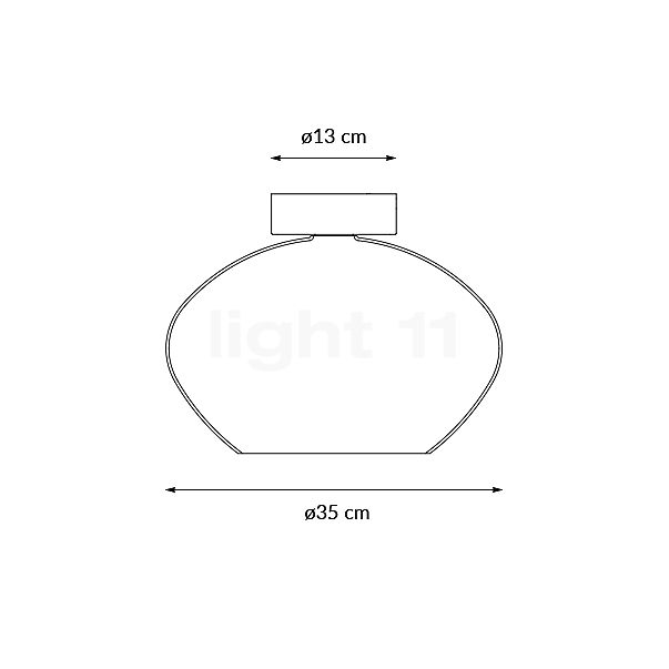 It's about RoMi Bologna Ceiling Light opal sketch