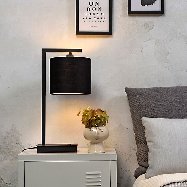 It's about RoMi Boston Table Lamp black