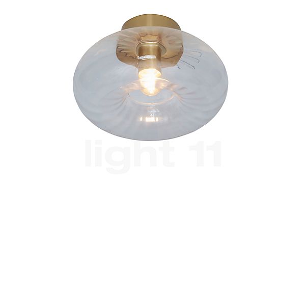 It's about RoMi Brussels Ceiling Light gold/transparent , Warehouse sale, as new, original packaging