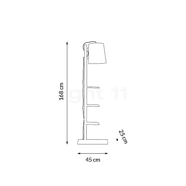 It's about RoMi Cambridge Floor Lamp black sketch