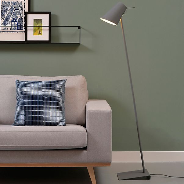 It's about RoMi Cardiff Floor Lamp grey