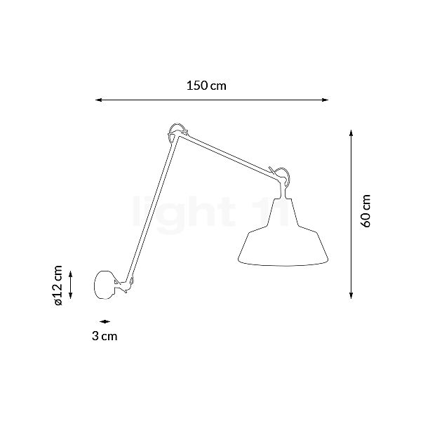 It's about RoMi Chicago Wall Light black sketch