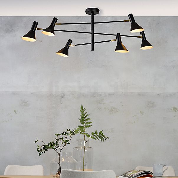 It's about RoMi Izmir Ceiling Light black