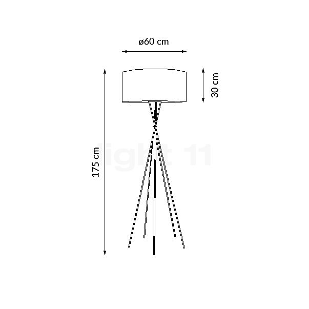 It's about RoMi Lima Floor Lamp linen bright sketch