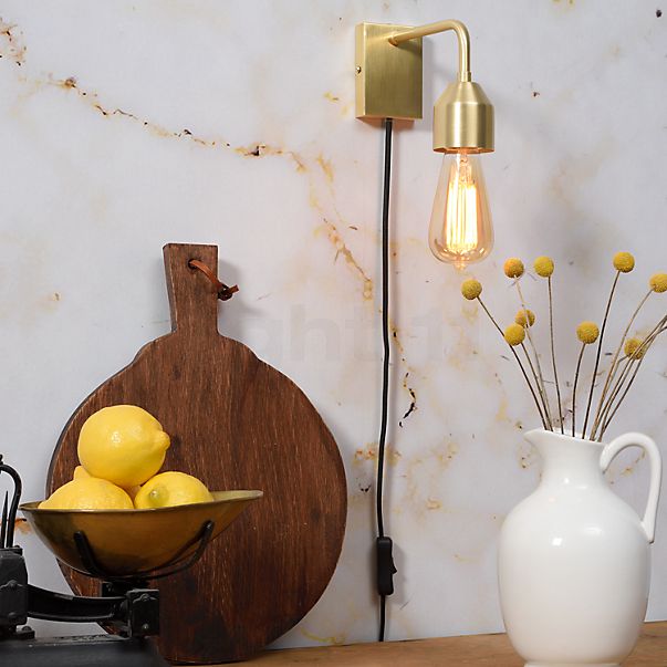 It's about RoMi Madrid S Wall Light gold