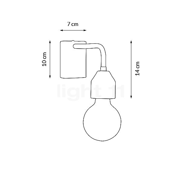 It's about RoMi Madrid S Wall Light gold sketch