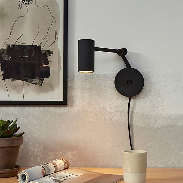 It's about RoMi Montreux Wall Light black
