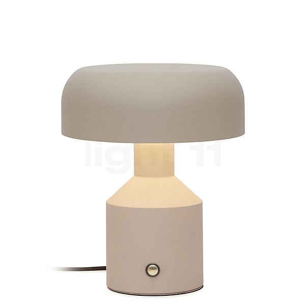 It's about RoMi Porto, lámpara de sobremesa arena - H.30 cm