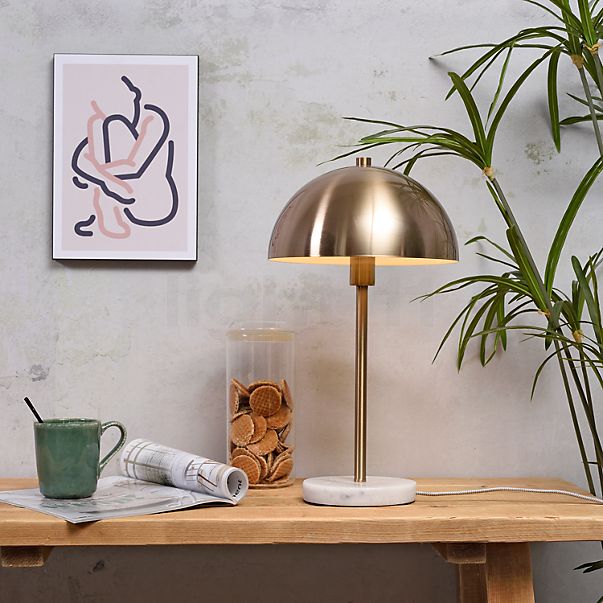It's about RoMi Toulouse Table Lamp gold , Warehouse sale, as new, original packaging