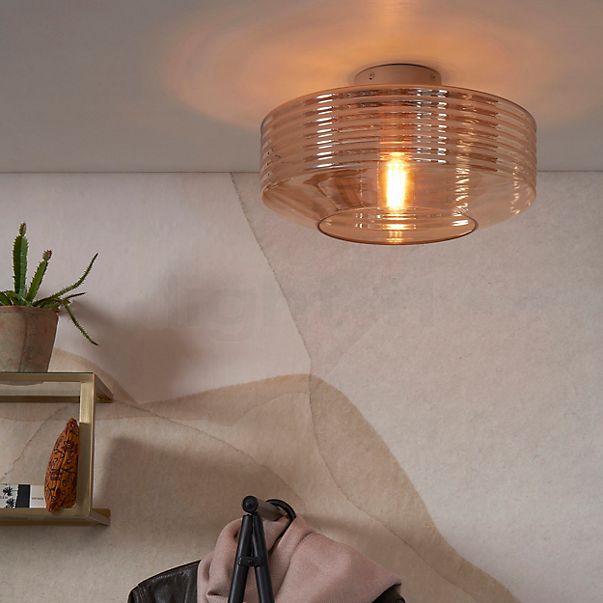 It's about RoMi Verona Ceiling Light amber