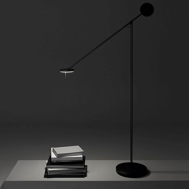 LEDS-C4 Invisible, lámpara de pie y lectura negro , artículo en fin de serie