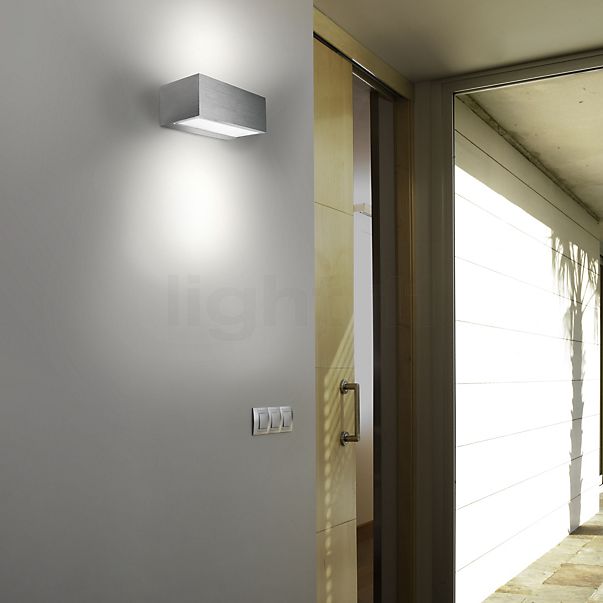 LEDS-C4 Nemesis E27 Outdoor, lámpara de pared gris , artículo en fin de serie