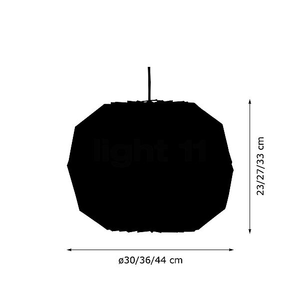 Le Klint 157 Pendant light ø44 cm , Warehouse sale, as new, original packaging sketch