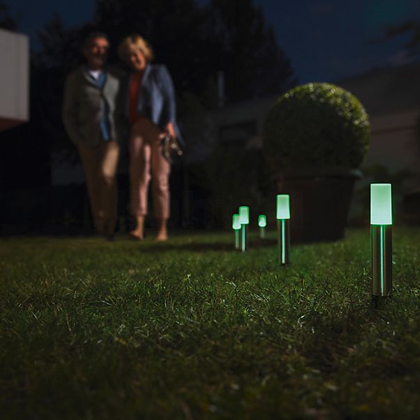 Ledvance Endura Garden Pole Borne d'éclairage LED Smart+ kit de démarrage, lot de 5