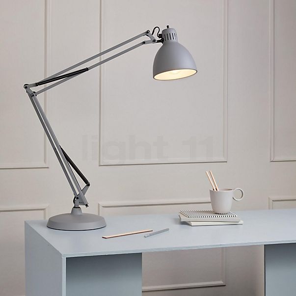 Light Point Archi Lampe de table gris - ø16 cm - avec pied