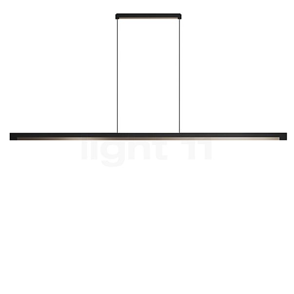 Light Point Inlay Linear Pendant Light LED black/gold - 190 cm