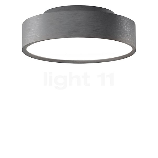 Light Point Shadow, lámpara de techo LED titanio - 21,5 cm