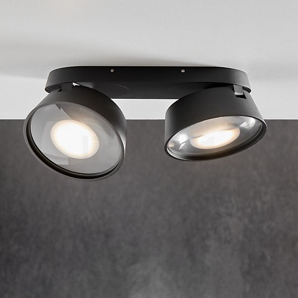 Light Point Vantage 2 Lampada da soffitto LED titanio - 13 cm