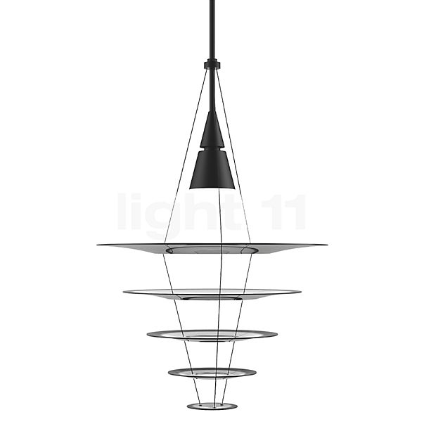 Louis Poulsen Enigma Hanglamp zwart - 54,5 cm