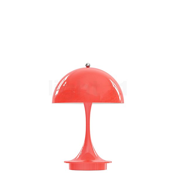 Louis Poulsen Panthella Portable Lampada ricaricabile LED metallo - pallido rosa - 16 cm
