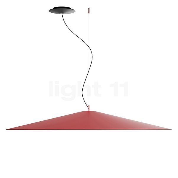 Luceplan Koine Hanglamp LED rood - ø110 cm - Push/Dali