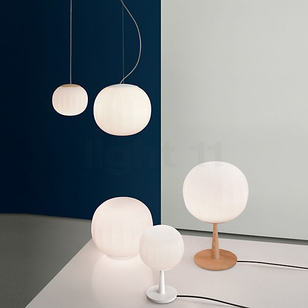 Luceplan Lita Lampe de table blanc - ø15 cm